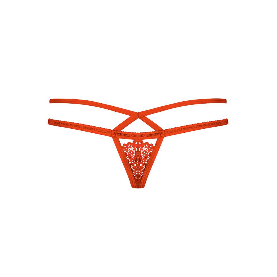 Czerwone stringi Obsessive 838-THO-3