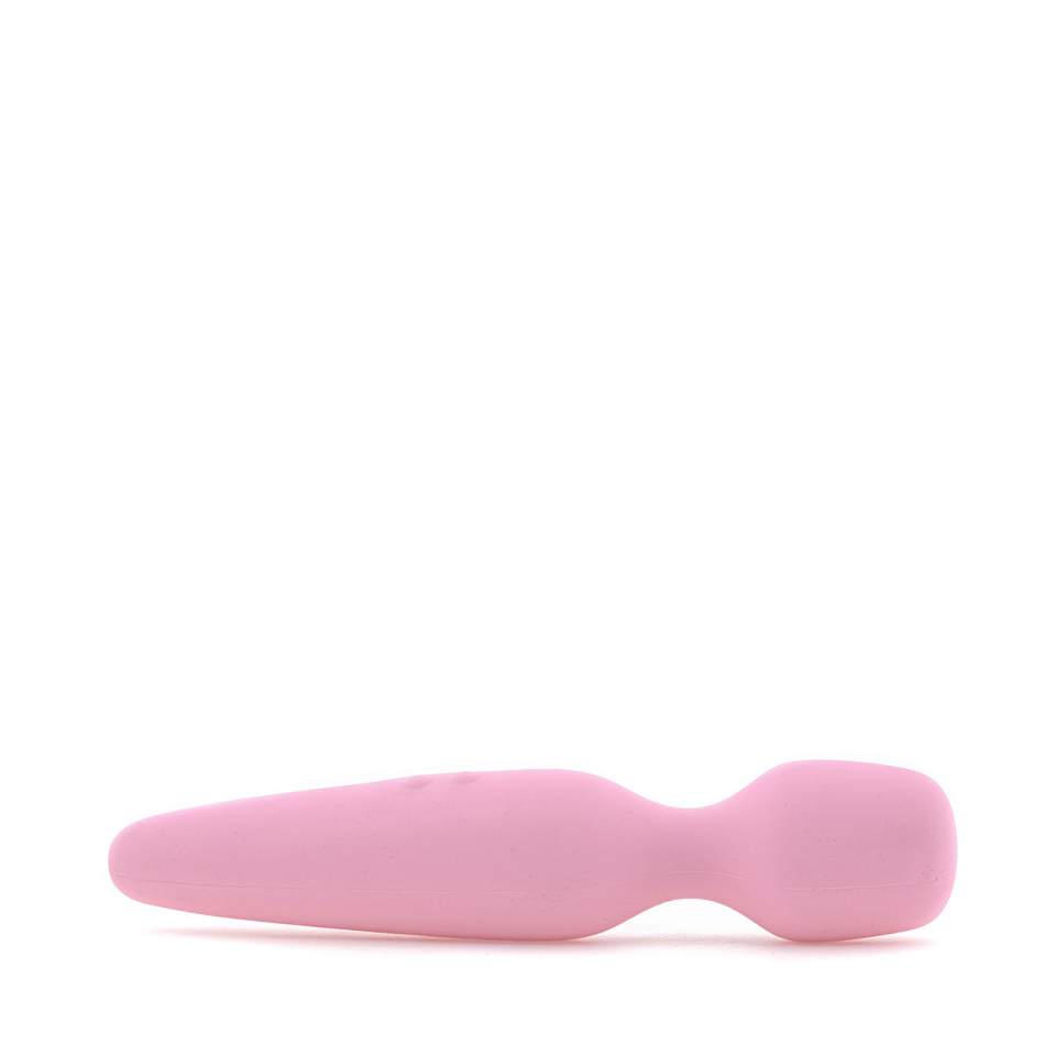 Różowy masażer silikonowy – 10 funkcji wibracji