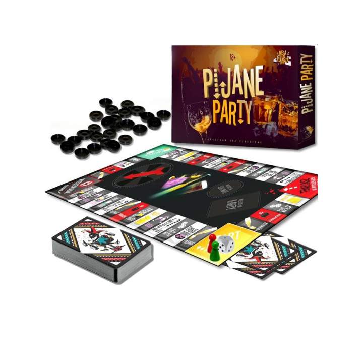 Gra planszowa dla dorosłych – Pijane party