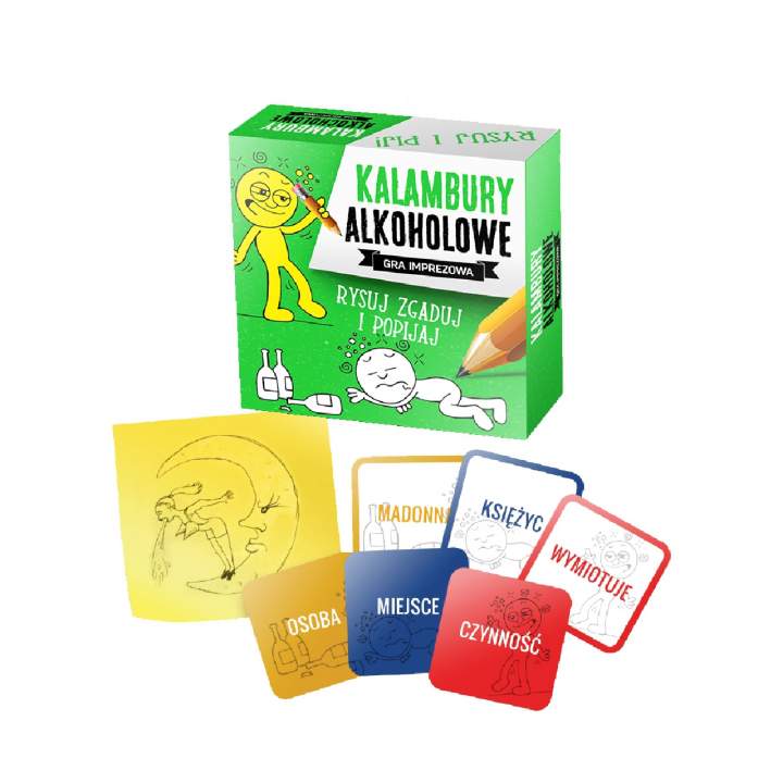 Gra karciana “Kalambury Alkoholowe”