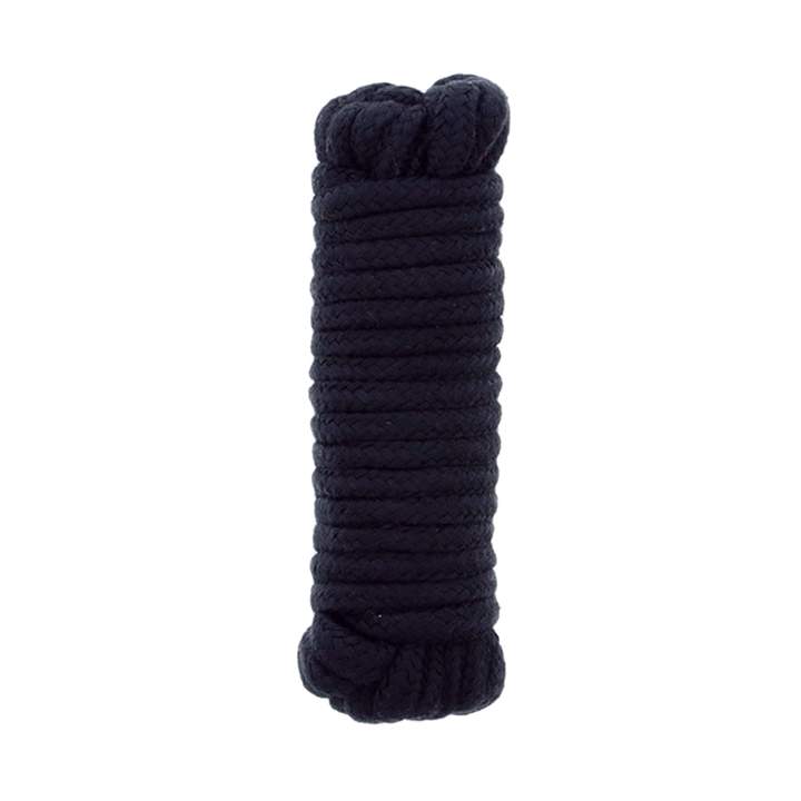 Czarna lina bondage do krępowania 5 m