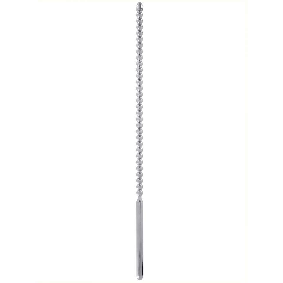 Srebrny dilator do penisa ze stali nierdzewnej 6mm