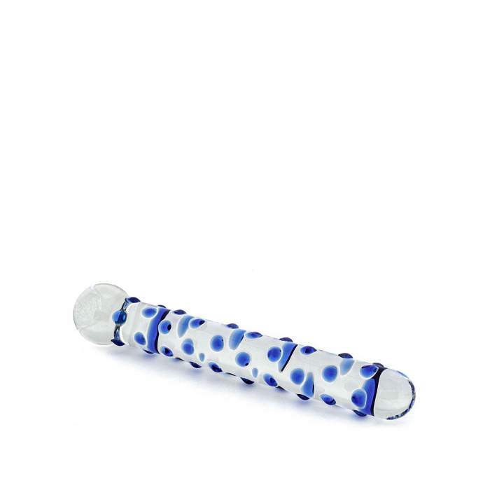 Szklane dildo Icicles No. 50 ręcznie wykonane