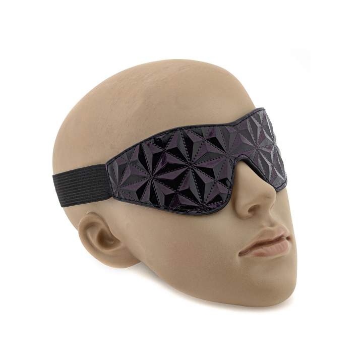 Purpurowa opaska na oczy