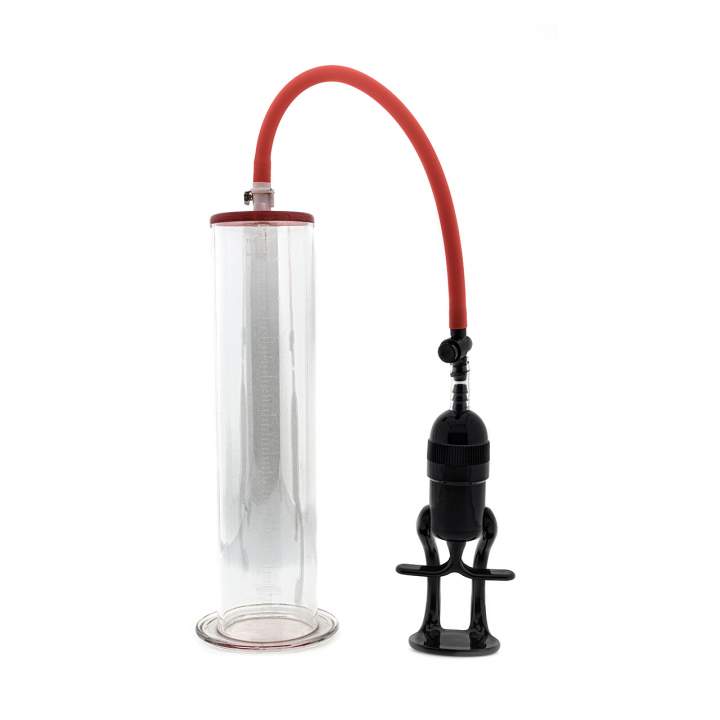 Manualna pompka próżniowa do penisa z miernikiem – 30 cm