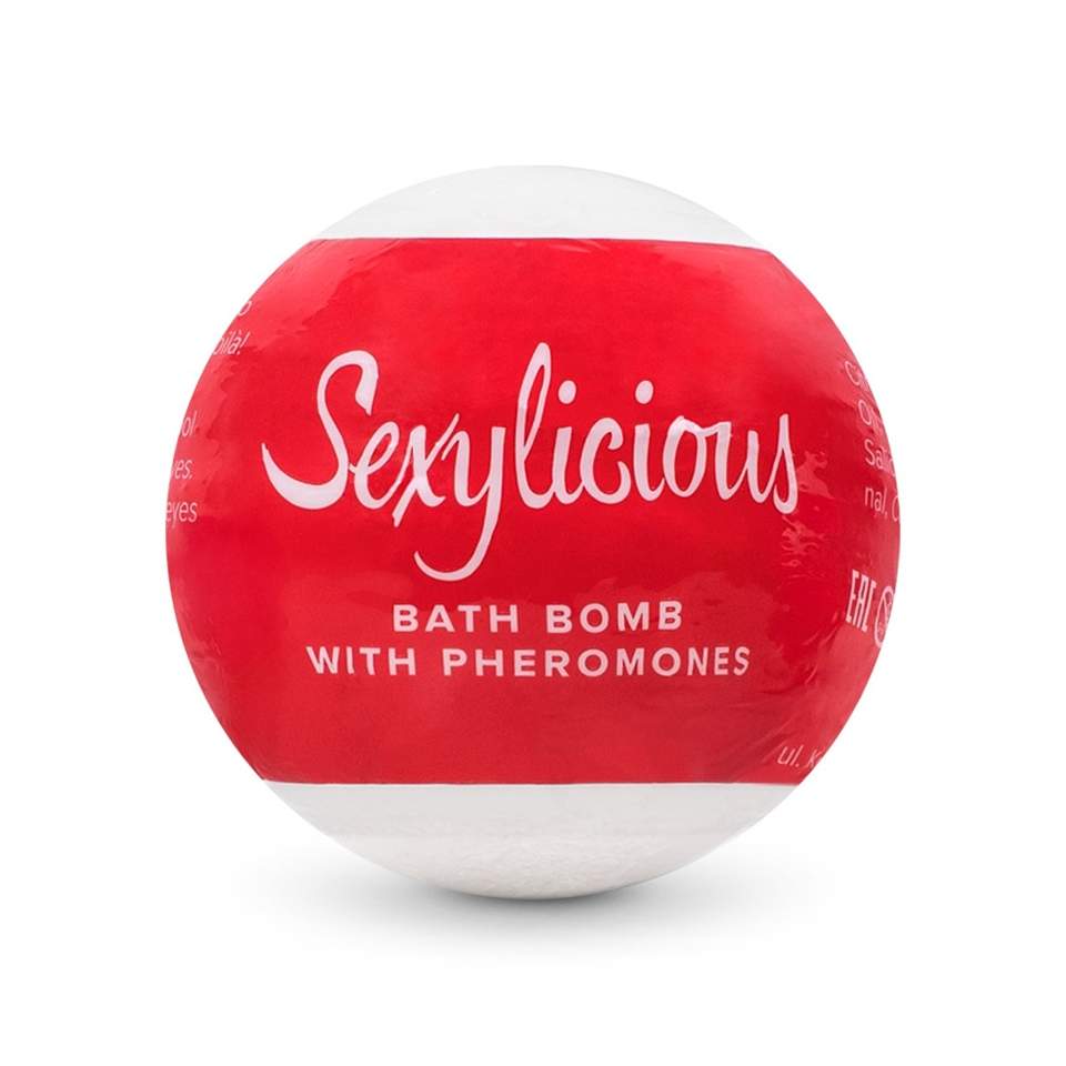 Aromatyczna kula z dodatkiem feromonów do kąpiel – Obsessive Sexy