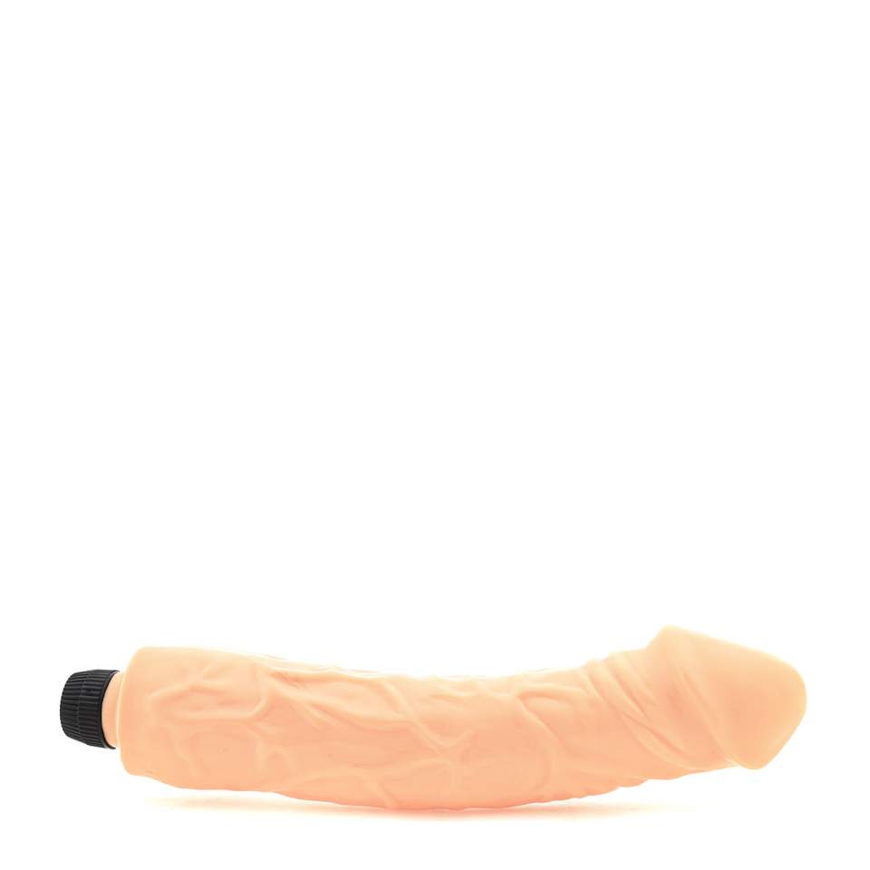Gigantyczny cielisty wibrator realistyczny dla odważnych kobiet - 31 cm