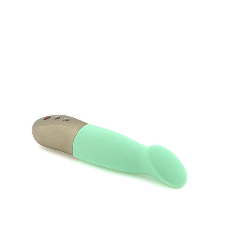Miętowy silikonowy pulsowibrator Fun Factory Sundaze – 11,5 cm