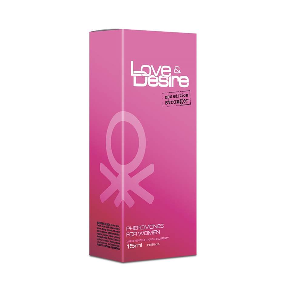 Love & Desire perfumy z feromonami damskimi 15 ml