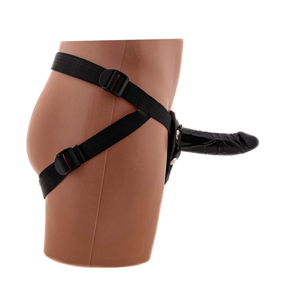 Uprząż z odpinanym dildo