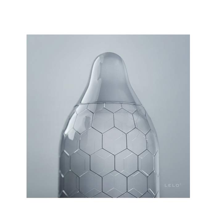Lateksowe prezerwatywy LELO – HEX Original – 1 sztuka