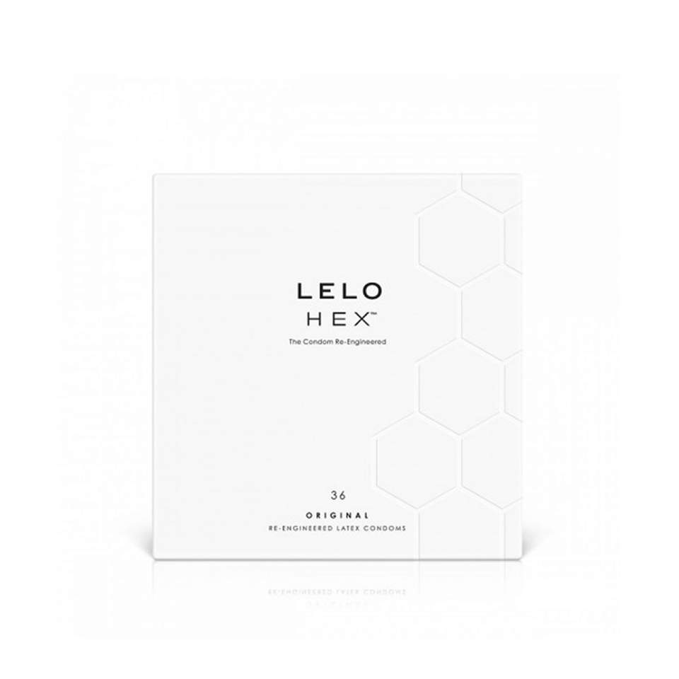 Lateksowe prezerwatywy LELO – HEX Original – 1 sztuka