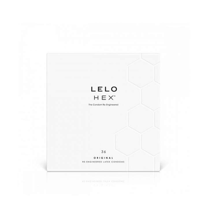 Lateksowe prezerwatywy LELO – HEX Original – 1 sztuka