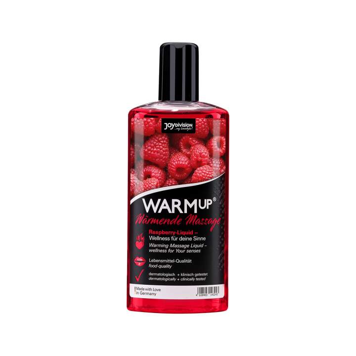 Warm up olejek rozgrzewający do masażu malinowy 150 ml