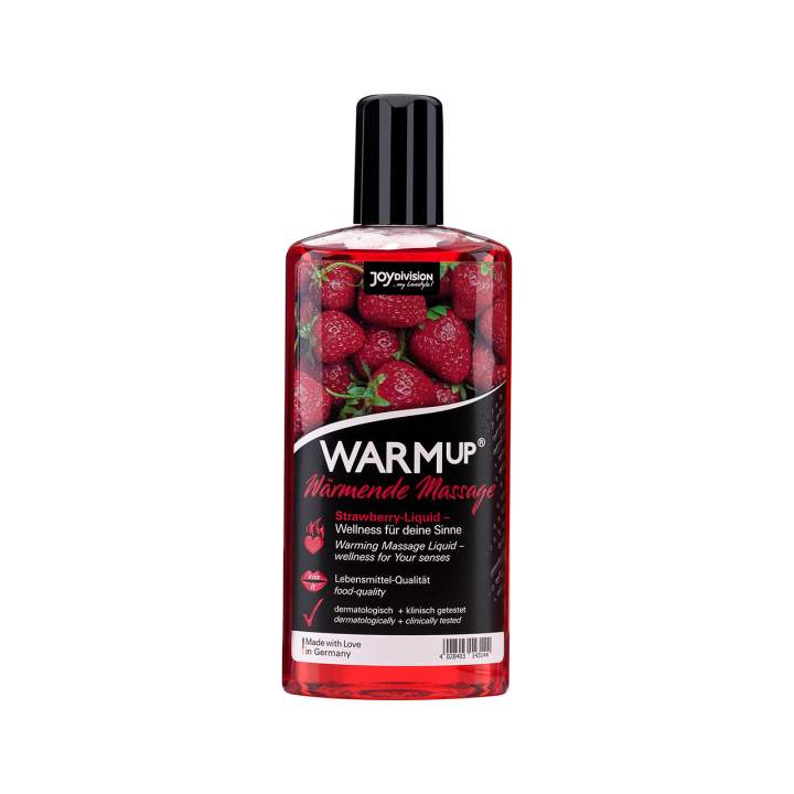 Warm up olejek do masażu truskawkowy 150 ml