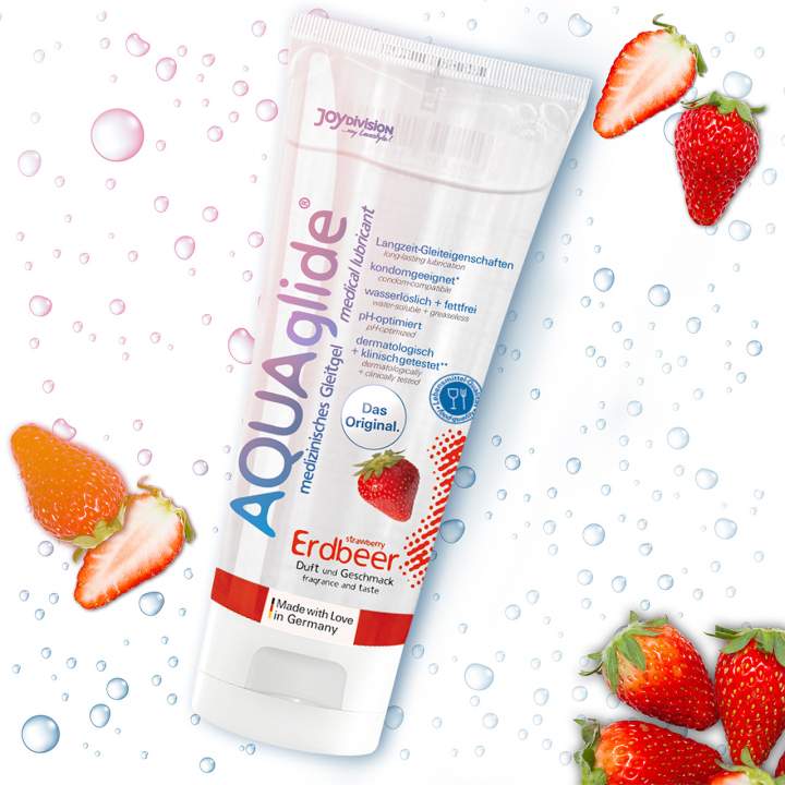 Aquaglide żel nawilżający truskawkowy 100 ml
