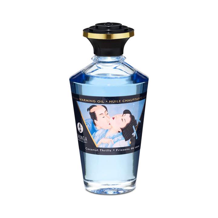 Shunga olejek rozgrzewający jadalny o smaku kokosowym 100 ml