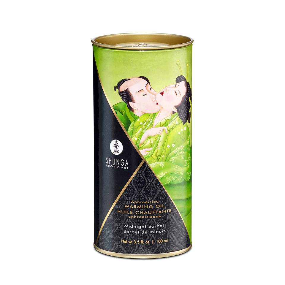 Shunga olejek rozgrzewający jadalny o smaku sorbetu owocowego 100 ml