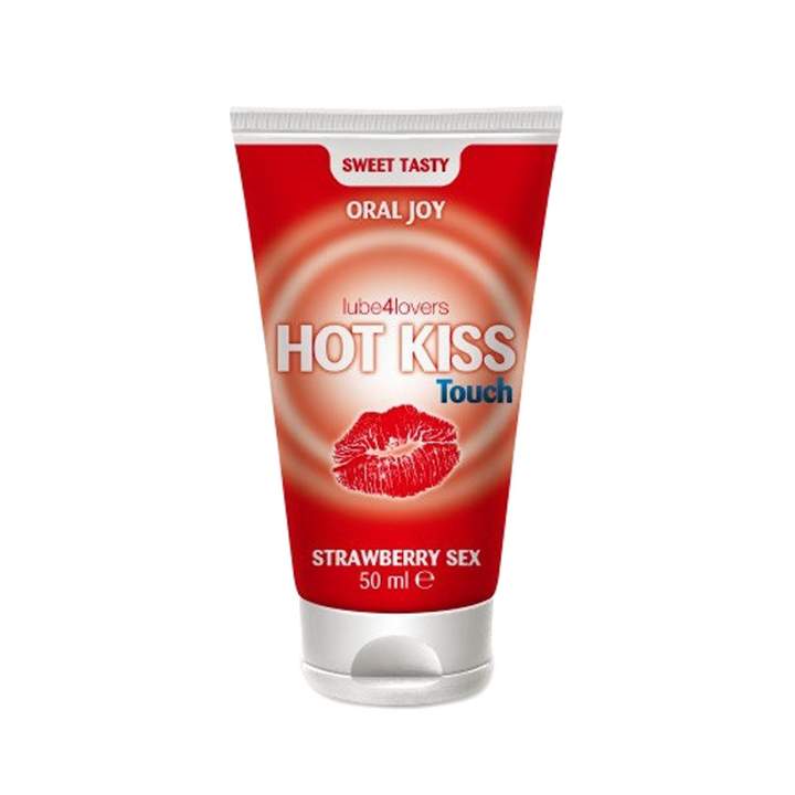 Hot Kiss Touch żel do stref intymnych truskawkowy 50 ml