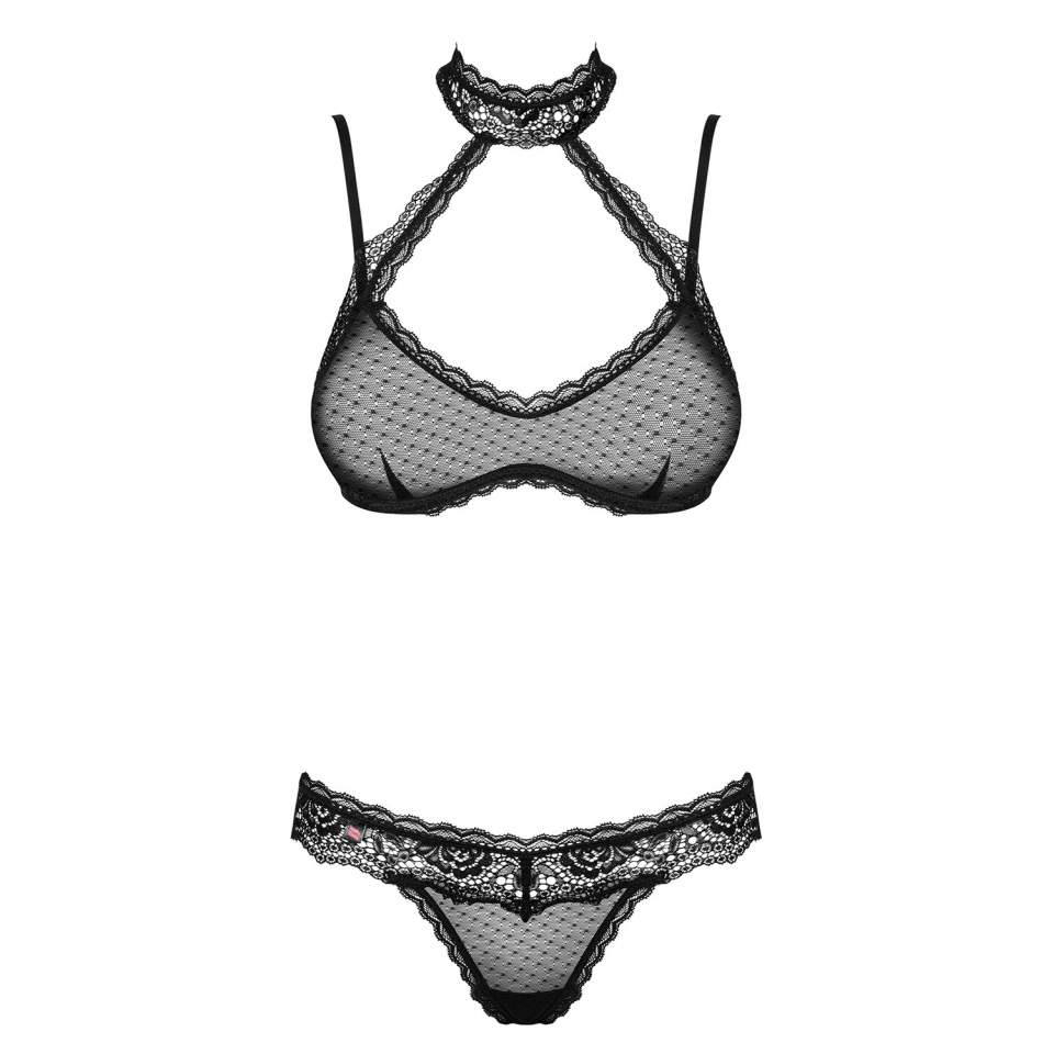 Finezyjny koronkowy komplet Obsessive Claudusia-Set