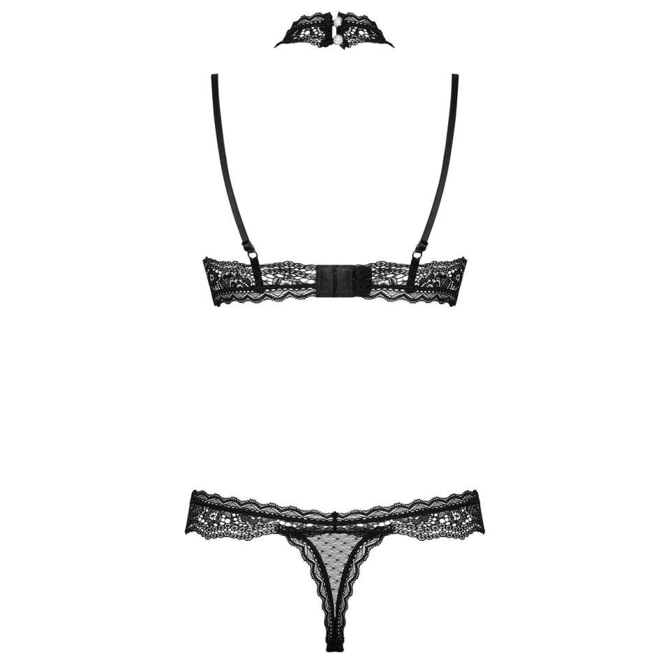 Finezyjny koronkowy komplet Obsessive Claudusia-Set