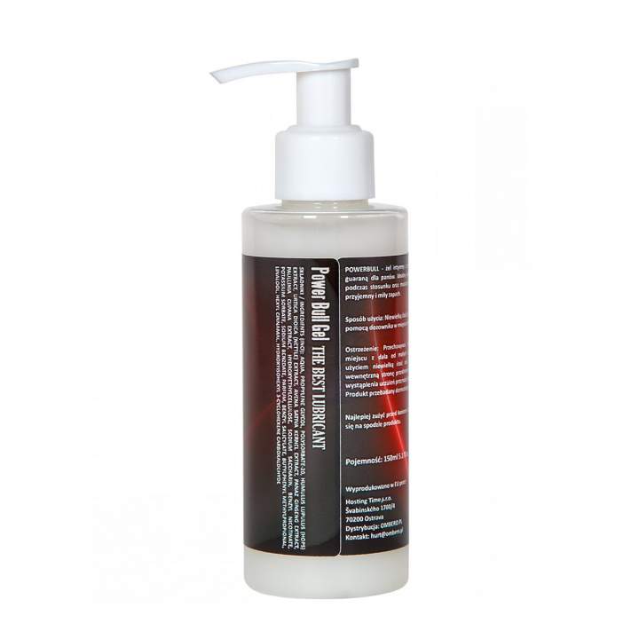 Power Bull 150ml - żel na opóźnienie erekcji dla mężczyzn